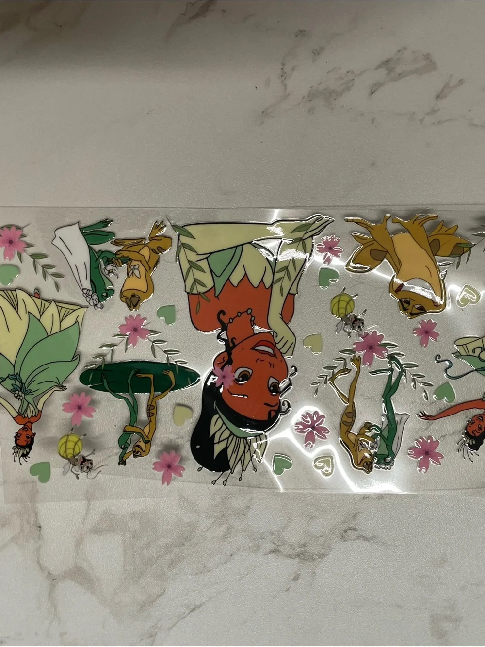 Tiana Decorative Sticker Cup Wrap - Picture 4 of 4